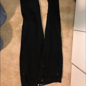 Black monkey ride jeans